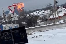 Падение российского Ил-76 с пленными ВСУ