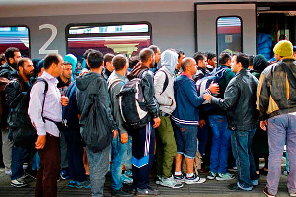 Большинство беженцев-мигрантов хотят попасть в Германию.