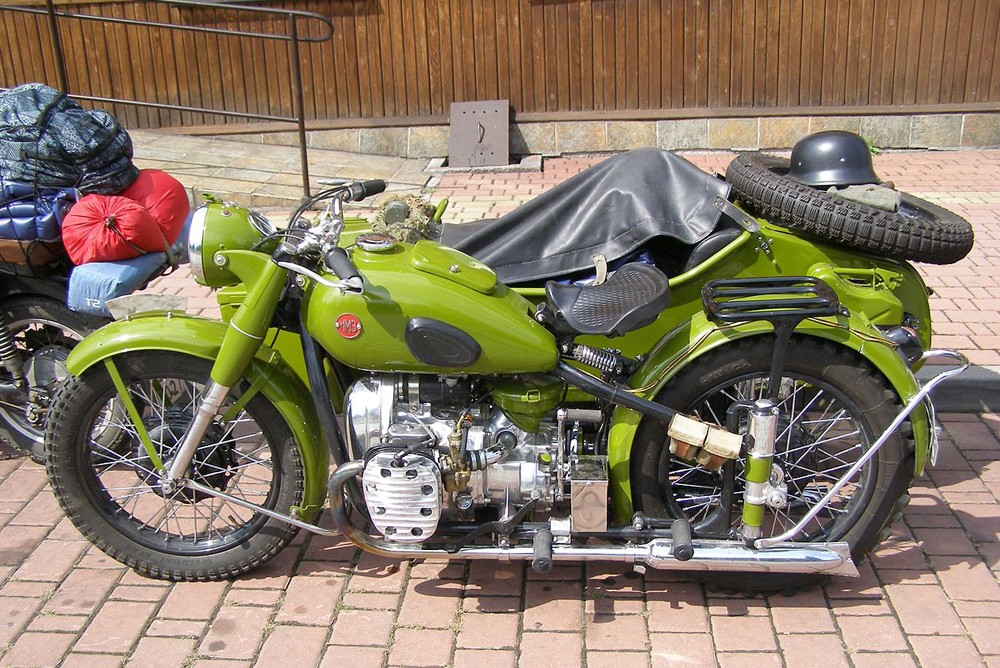 Советский тяжелый мотоцикл М-72