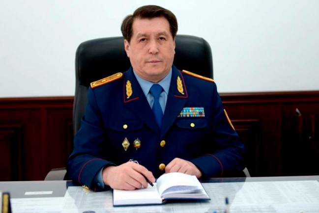 Начальник департамента полиции Жамбылской области Казахстана генерал Жанат Сулейменов покончил жизнь самоубийством