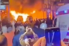 Видео взрыва автомобиля в Стамбуле - очередной теракт