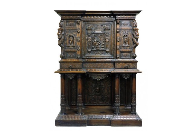 Резной кабинет эпохи барокко