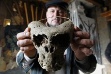 В горах Адыгеи найден череп неизвестного науке существа