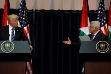 Встреча Трампа и Аббаса в Вифлееме.