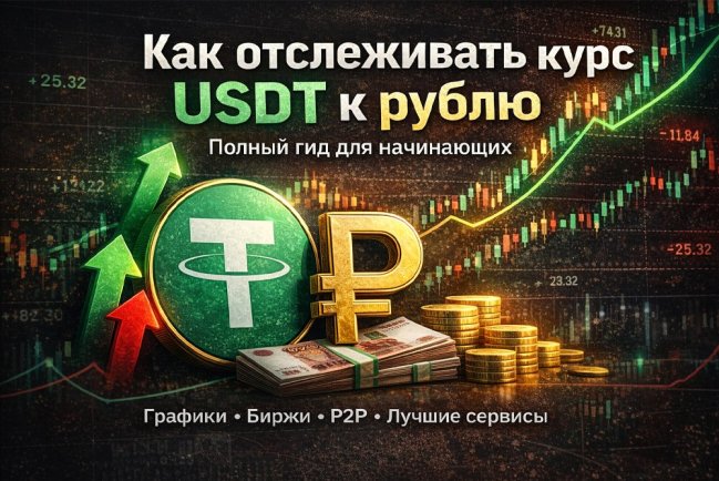 Как отслеживать курс USDT к рублю