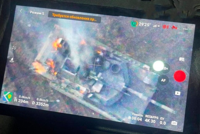 Первый подбитый Abrams M1A2 у Авдеевки