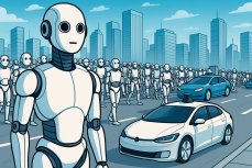 Через 10 лет нас окружат миллиарды роботов, а автомобили станут полностью беспилотными