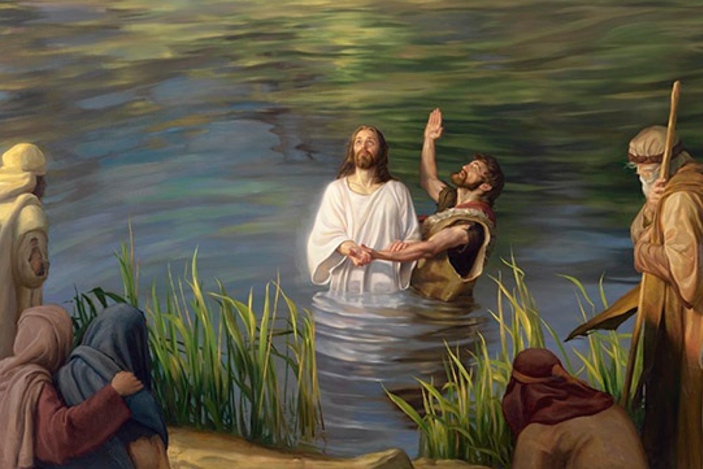 Крещение Иисуса Христа на реке Иордан