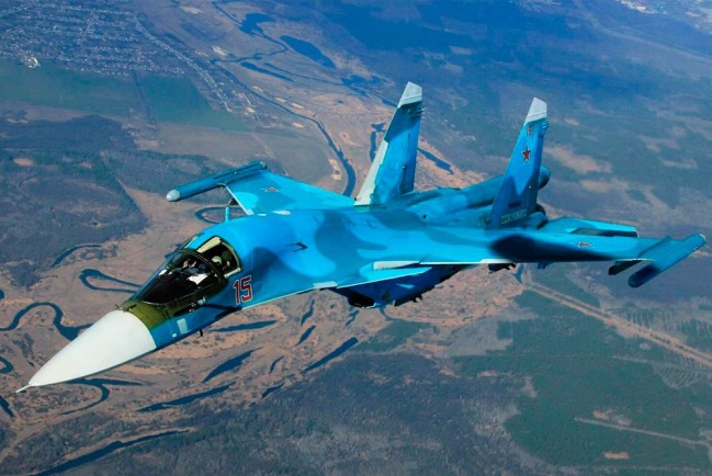 Российская зенитная ракета сбила по ошибке свой Су-34 в ДНР
