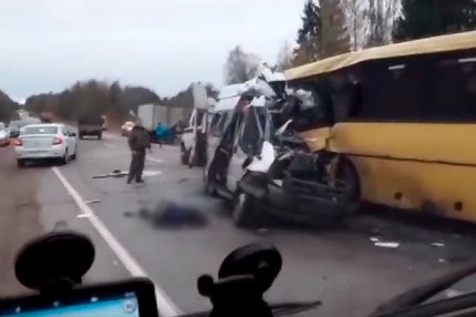 ДТП в Тверской области, 13 человек погибли