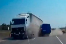 Авария на трассе "Таврида" в Крыму