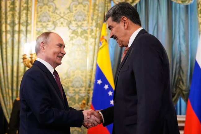 Путин и Мадуро