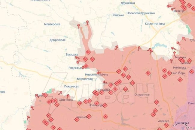 Прорыв российской армии