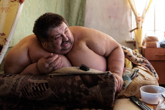 Леонид Андреев - один из самых толстых людей в мире