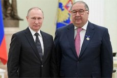 Владимир Путин и Алишер Усманов.