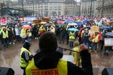 В Германии проходит самая крупная транспортная забастовка за последние 30 лет