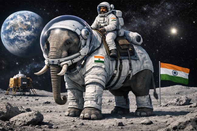Индия на Луне