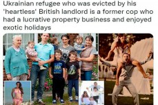 Семья украинских беженцев, которую выселяет из дома «бессердечный» англичанин оказалась очень богатой