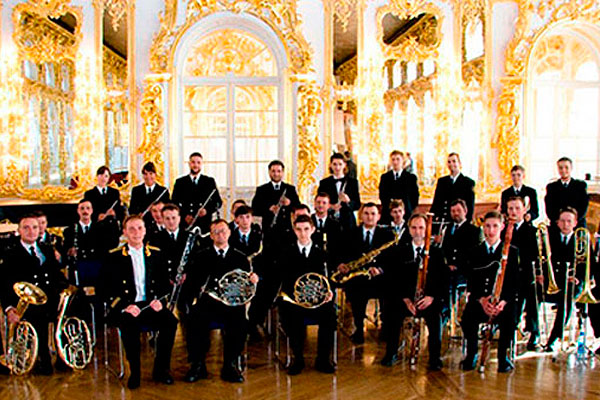 Адмиралтейский оркестр в Санкт-Петербурге.