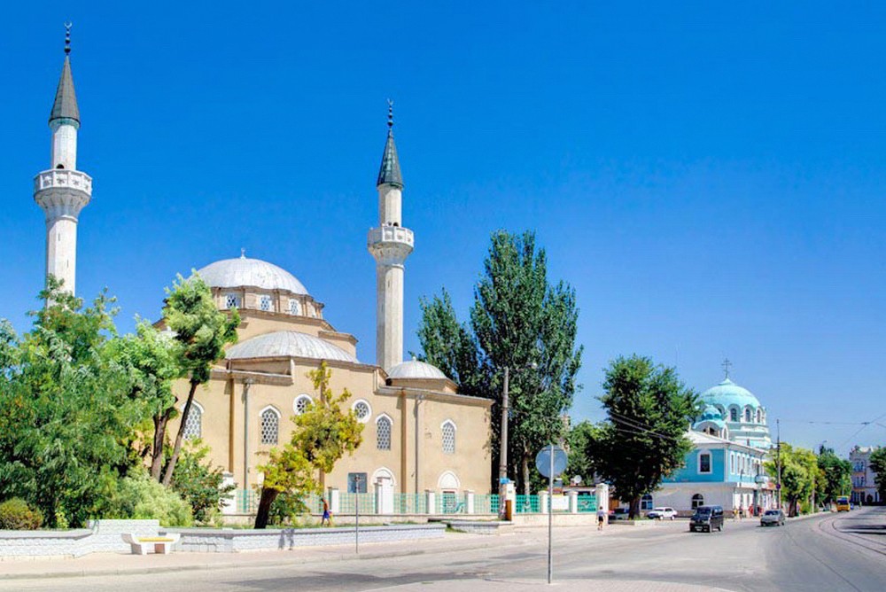 Мечеть в евпатории в старом городе фото