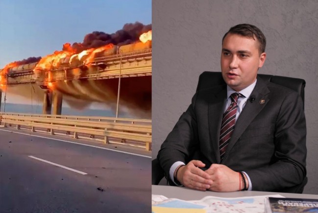 Руководитель ГУР Украины Кирилл Буданов - организатор взрыва на Крымском мосту