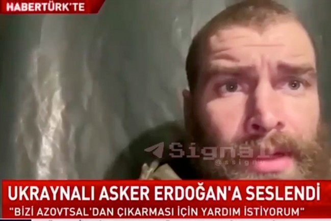 «Волына» с «Азовстали» обратился на турецком ТВ к президенту Эрдогану 