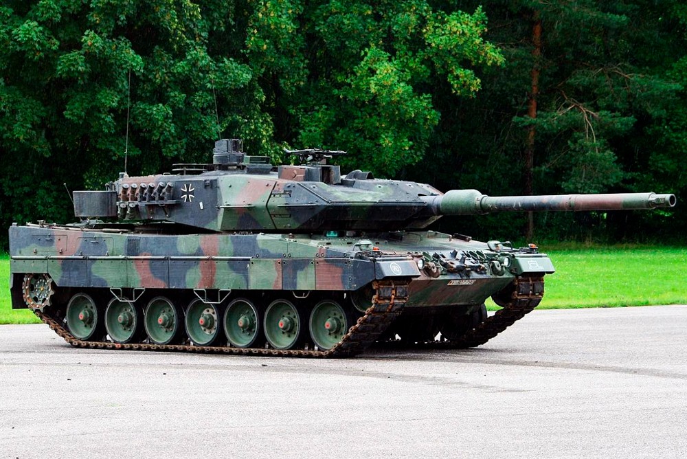 Основной танк немецкой армии Leopard 2А7