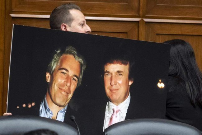 Трамп и Эпштейн