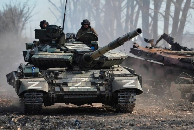 Российские танкисты в зоне СВО