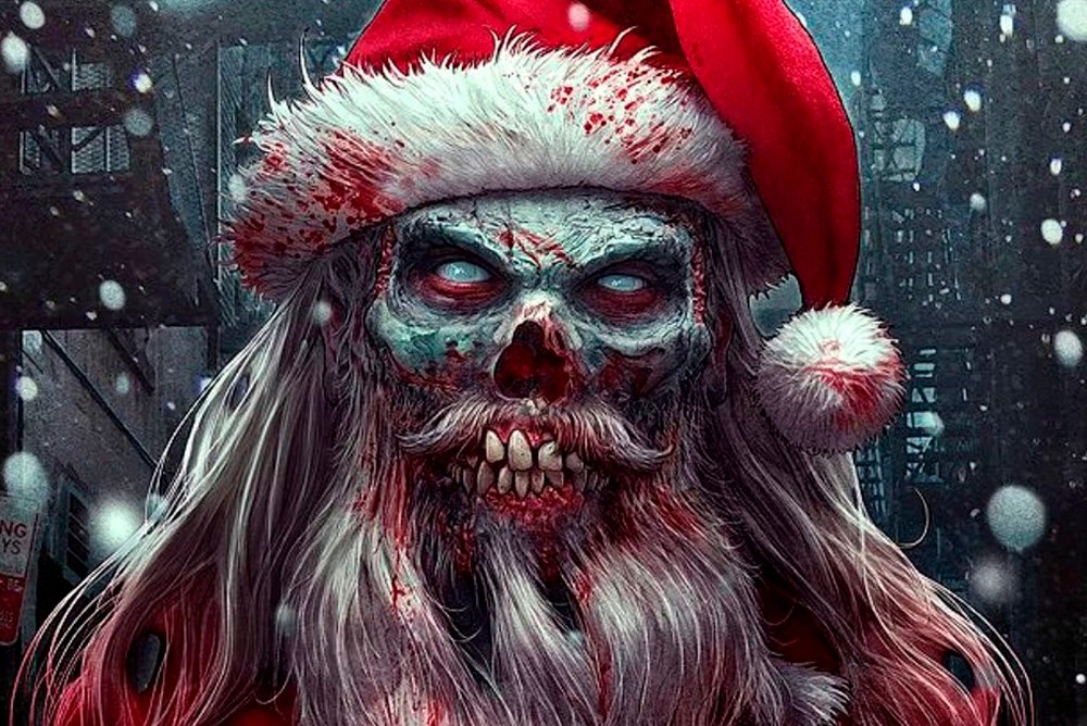 Дед мороз страшный картинки
