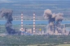 Авиаудары ФАБ с УМПК по Славянской ТЭС