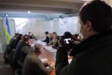 В Николаеве показали секретное совещание Зеленского в бункере