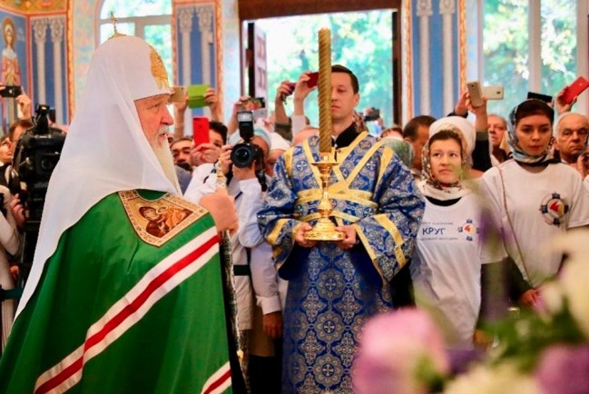 Патриарх Кирилл в Геленджике