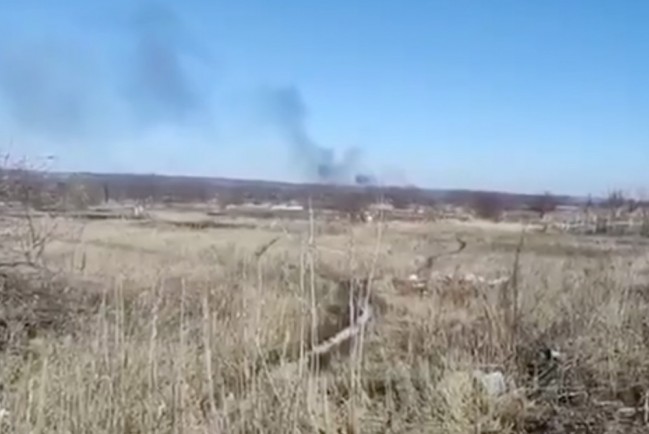 Бои под Харьковым попали на видео, российские войска начали входить в город
