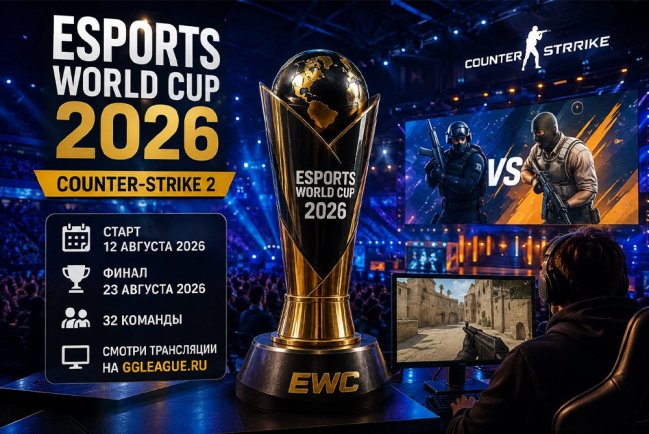 Когда начинается Esports World Cup 2026