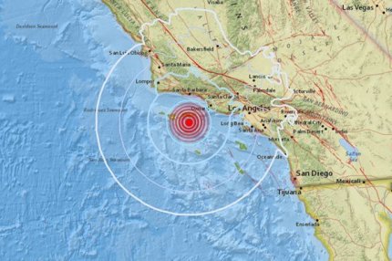 Землетрясение в Лос-Анджелесе