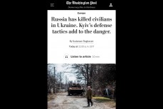 Западные СМИ перестают заступаться за Украину — The Washington Post опубликовало статью о размещении техники ВСУ в жилых кварталах городов