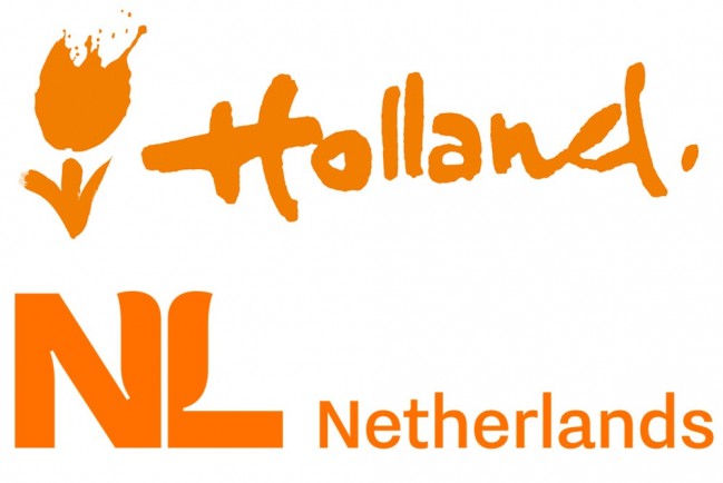 Старый и новый логотипы Нидерландов