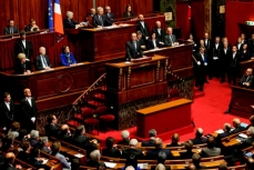 Выступление Франсуа Олланда в палате лордов.