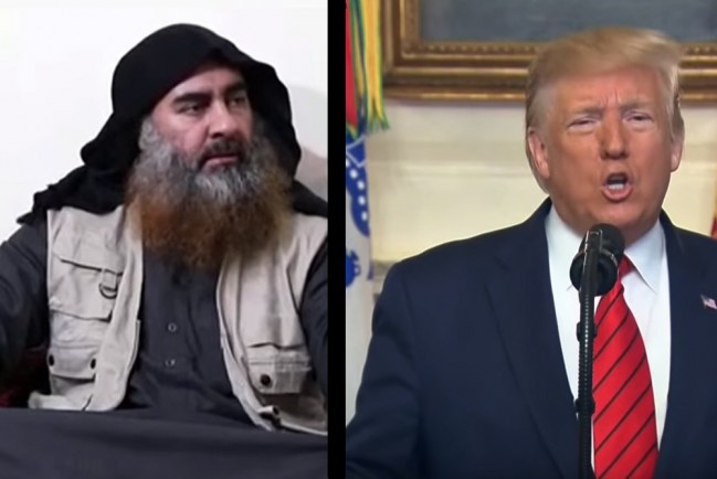 Трамп и Абу Бакра аль-Багдади