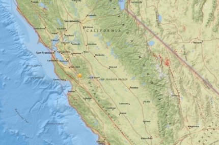 Землетрясение в Калифорнии