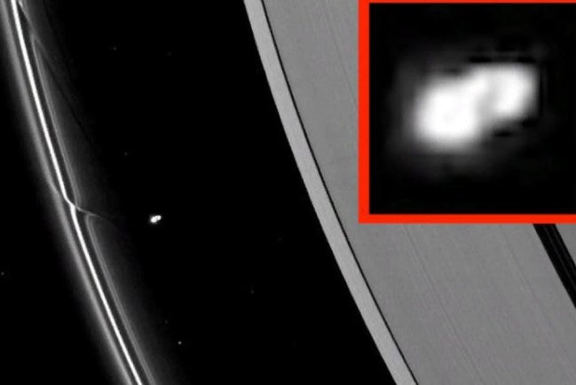Cassini зафиксировал загадочный объект в кольцах Сатурна