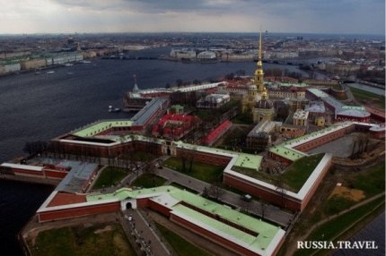 Петропавловская крепость, Санкт-Петербург.