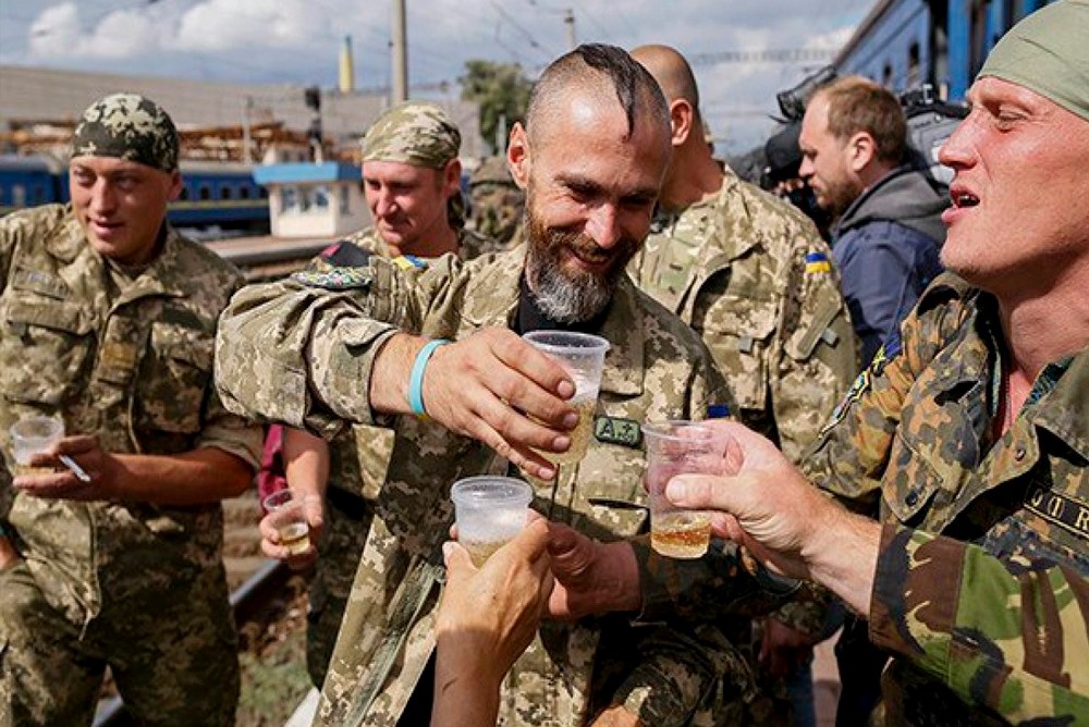 Фото российских солдат на украине