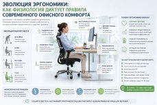 Как физиология диктует правила современного офисного комфорта