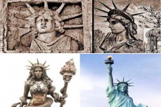 Сходства Статуи Свободы и античной богини Тьмы заметили американцы