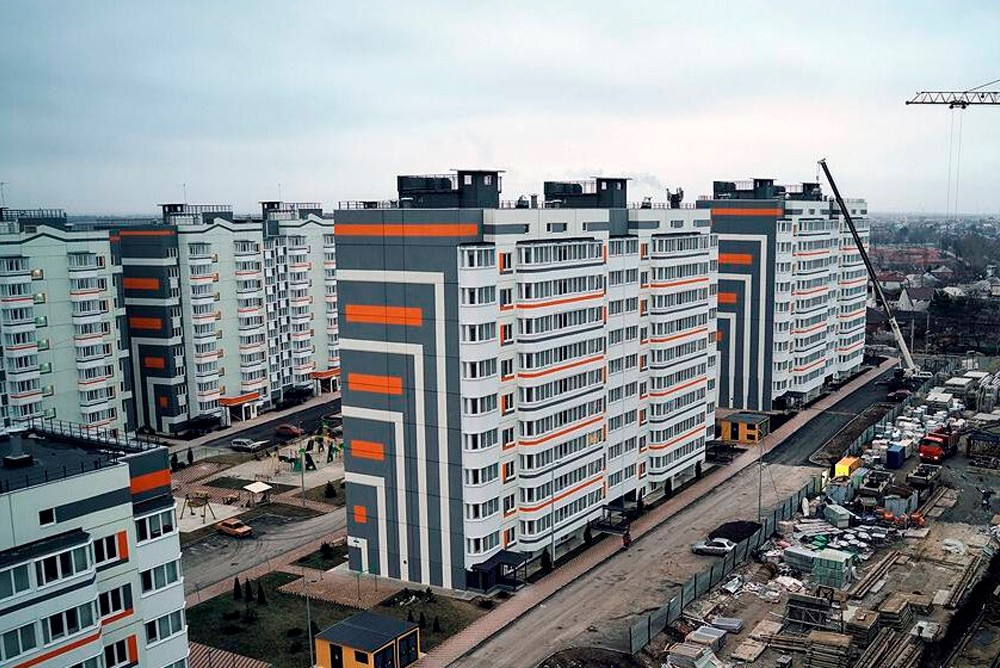 В Мариуполе строятся новые кварталы жилых домов