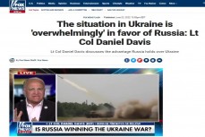 Россия имеет "подавляющее" преимущество в войне на Украине - подполковник Дэниел Дэвис в эфире Fox News