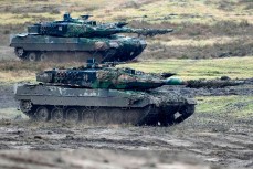 Уничтожен первый немецкий танк Leopard на Соледарском направлении